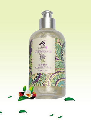 茶初孕嬰嬰兒薰衣草洗發沐浴露