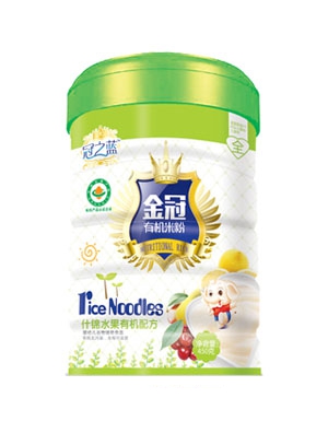 冠之藍金冠益生菌配方有機米粉450g