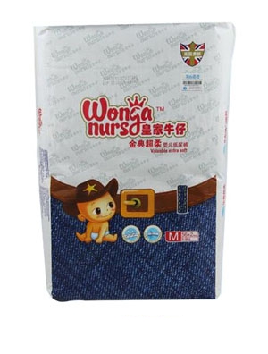 皇家牛仔小包尿褲M碼26片