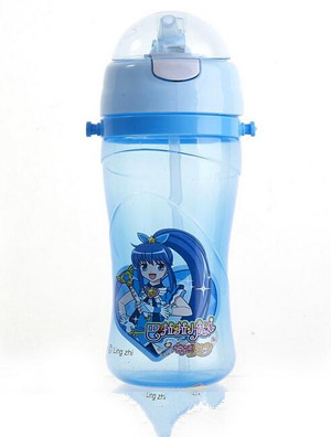 巴拉拉小魔仙兒童雙層吸管水壺