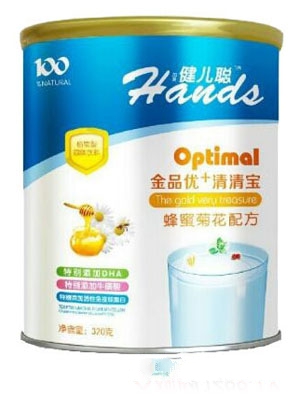 健兒聰金品優+金銀花清清寶