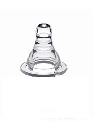 可可兔寬口硅膠花瓣奶嘴