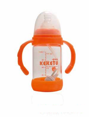 可可兔防爆玻璃奶瓶100ml