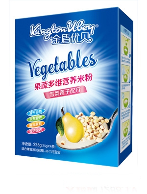 金盾優貝淮山護暢營養米粉