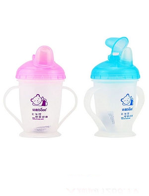 倍喜訓練吸管杯(黃色)