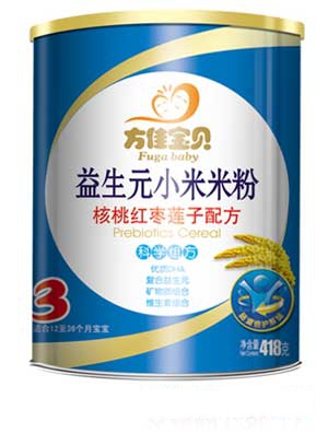 方佳寶貝2段小米雞肉排骨配方谷粉