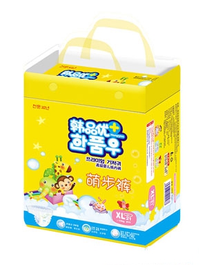 韓品優萌步褲(拉拉褲)L碼23片裝