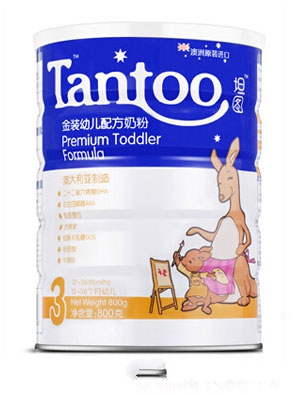 坦圖金裝較大嬰兒配方奶粉2段