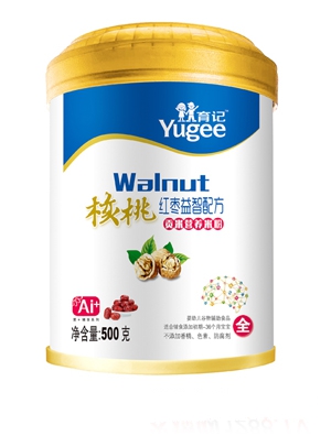 育記核桃猴頭菇益智貢米營養米粉盒裝