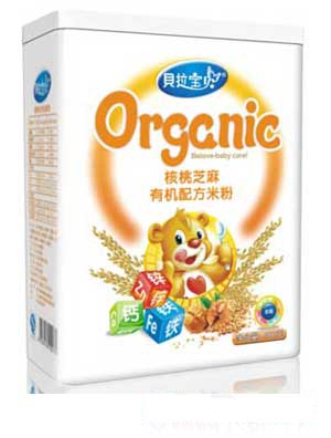 貝拉寶貝核桃芝麻有機米粉