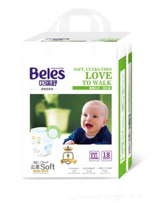 貝瑞舒柔薄樂步成長褲XXL碼