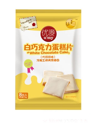 優麥哈密瓜味蛋糕片(8片裝)