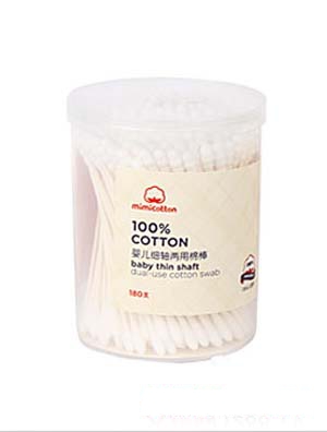 棉花秘密嬰兒礦泉水口手濕巾25片