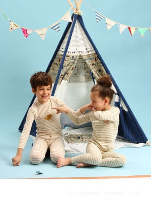 麥吉安琪匹馬棉印花內衣套裝