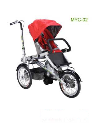 倍思爾母嬰休閑車MYC-02G紅色