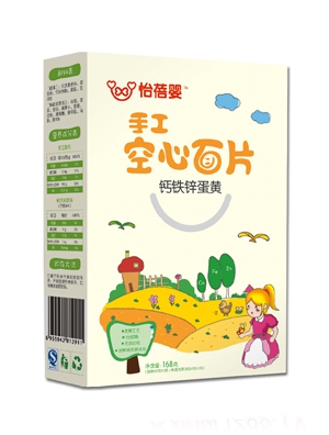 怡蓓嬰燕麥胡蘿卜手工空心面片