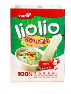 力哦力哦給力小面片黃瓜+黑米味