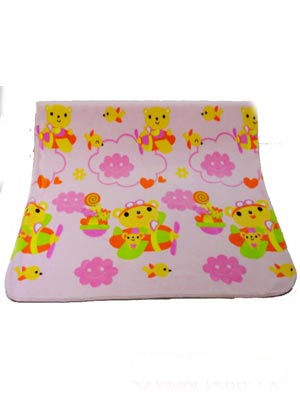 亞奧超柔云毯小牛紅色