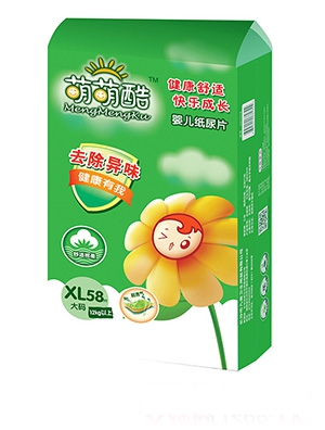 萌萌酷嬰兒紙尿片M66片
