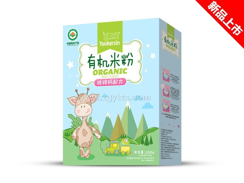 鐵鋅鈣有機米粉