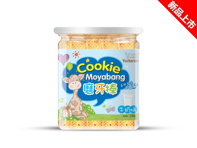 餅干桶裝-磨牙棒-牛奶