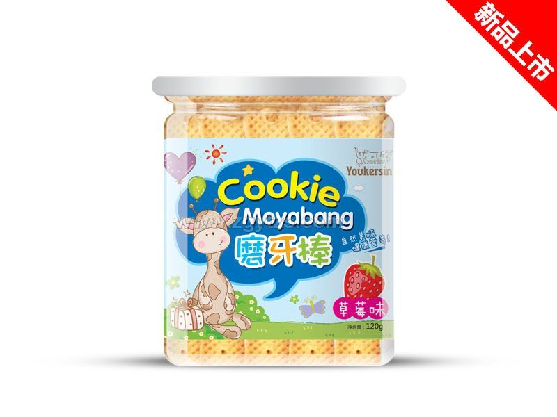 餅干桶裝-磨牙棒-草莓