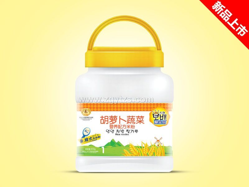 850g米粉桶裝-胡蘿卜蔬菜