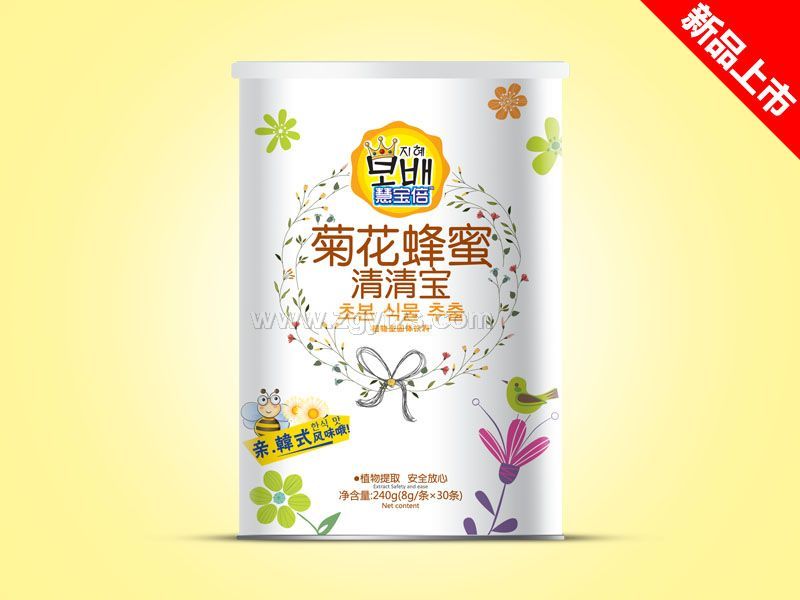 清清寶紙聽-菊花蜂蜜