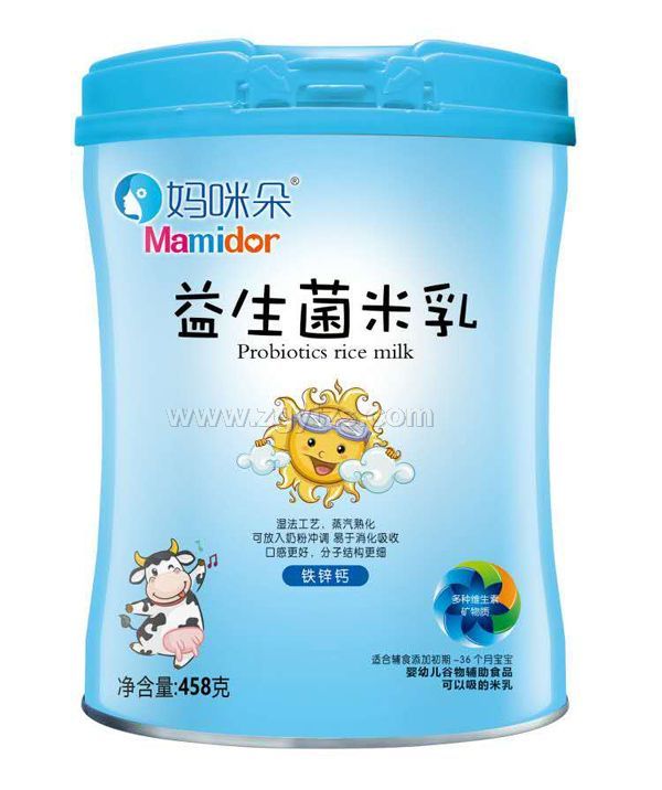 媽咪朵益生菌米乳-鐵鋅鈣配方聽裝