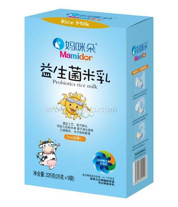 媽咪朵益生菌米乳-DHA胡蘿卜配方盒裝