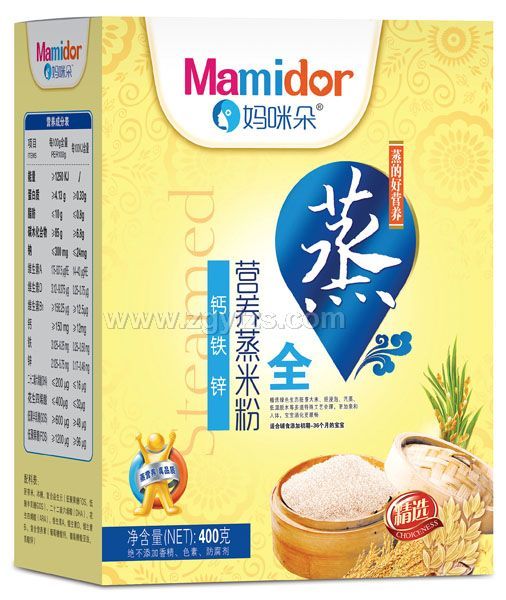 媽咪朵鈣鐵鋅營養蒸米粉