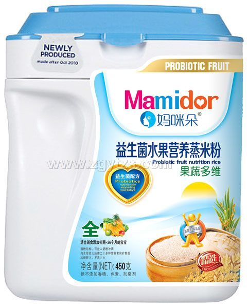 媽咪朵果蔬多維益生菌水果營養蒸米粉