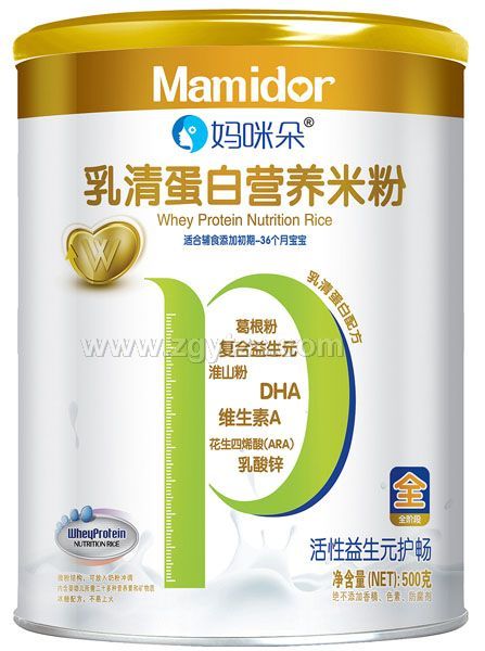 媽咪朵活性益生元護暢乳清蛋白營養米粉罐裝