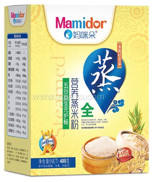 媽咪朵五谷益生元護暢營養蒸米粉