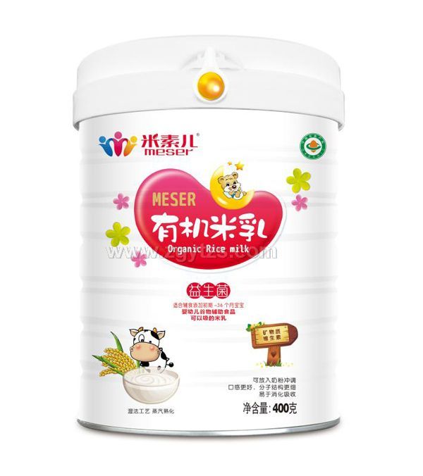 米素兒有機米乳-益生菌