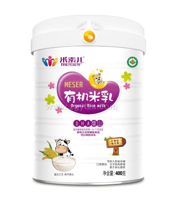 米素兒有機米乳-DHA淮山