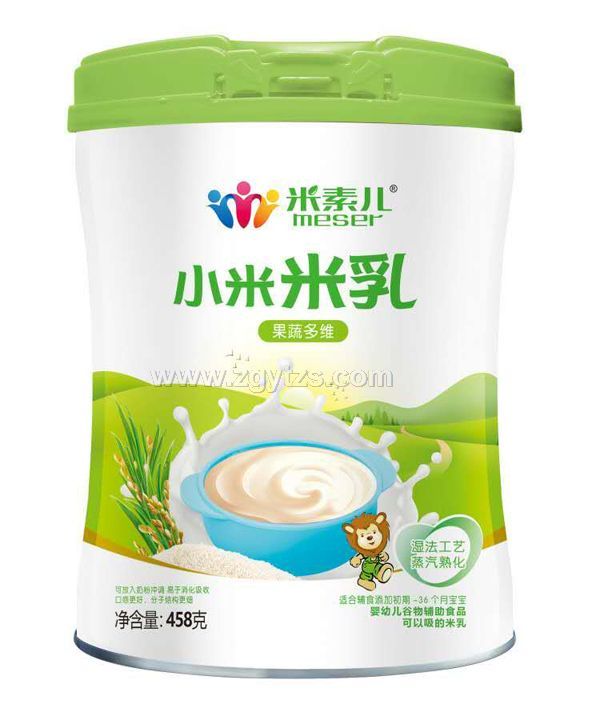 米素兒小米米乳-果蔬多維配方聽裝