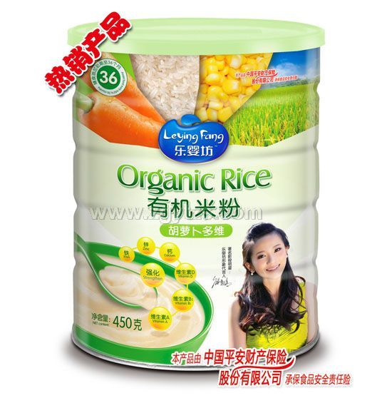 樂嬰坊有機米粉胡蘿卜多維