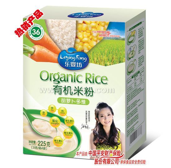 樂嬰坊有機米粉胡蘿卜多維