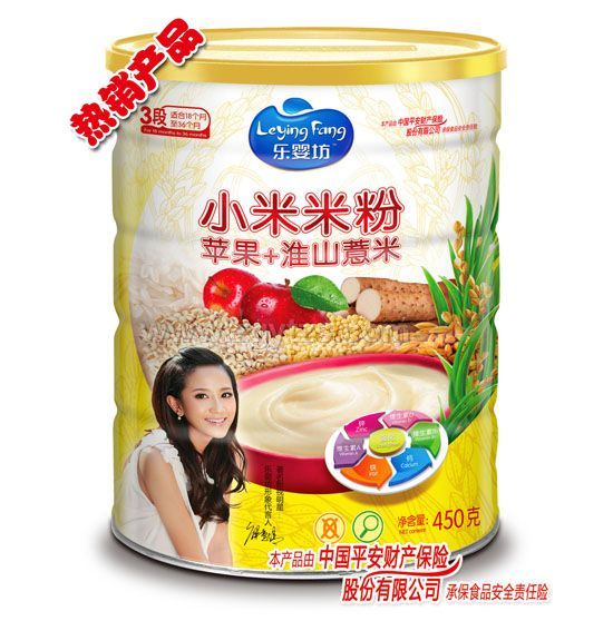 樂嬰坊小米米粉蘋果+淮山薏米