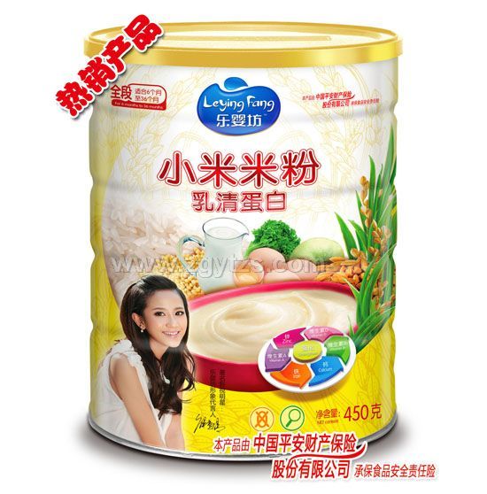 樂嬰坊小米米粉乳清蛋白