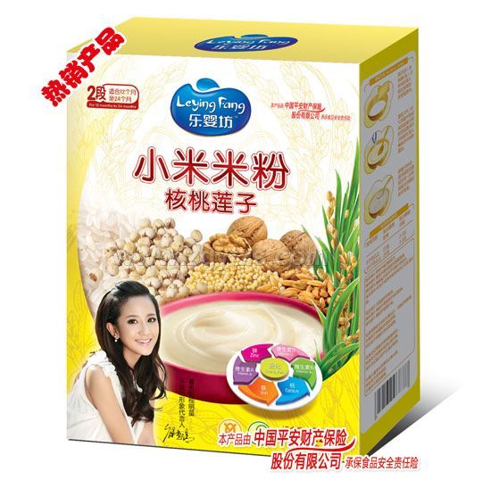 樂嬰坊小米米粉核桃蓮子