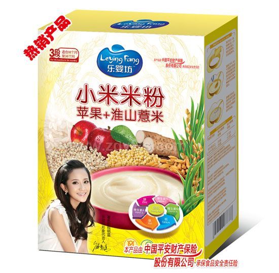 樂嬰坊小米米粉蘋果+淮山薏米