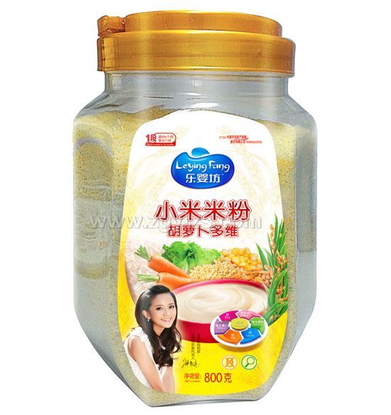 樂嬰坊小米米粉胡蘿卜多維800克