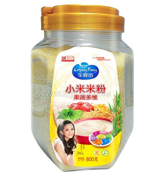 樂嬰坊小米米粉果蔬多維800克