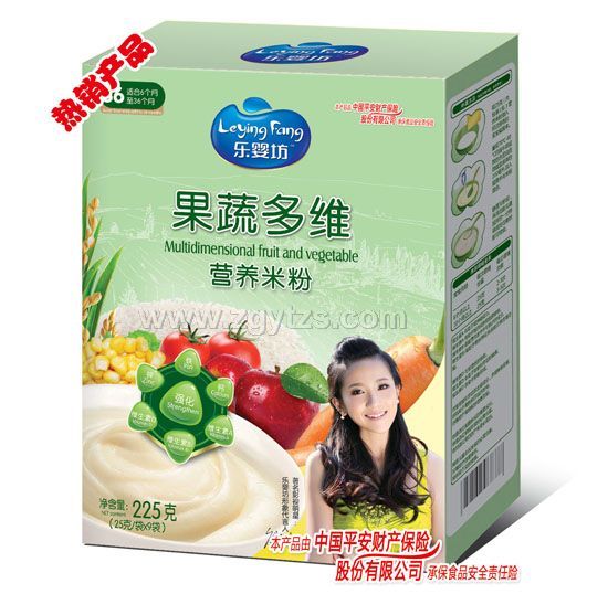 樂嬰坊營養米粉果蔬多維