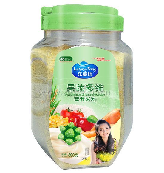 樂嬰坊營養米粉果蔬多維800克