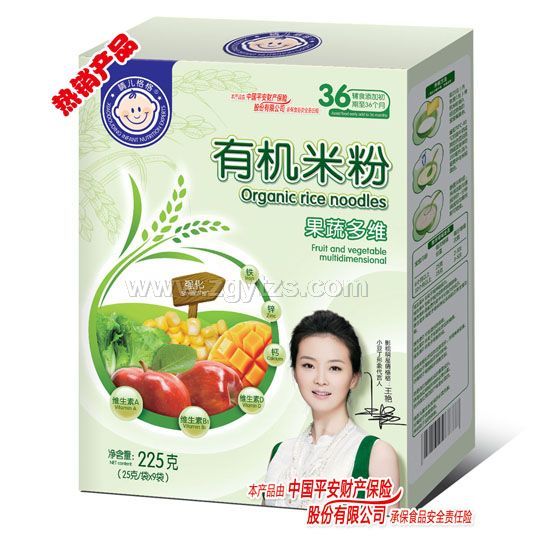 晴兒格格有機米粉果蔬多維