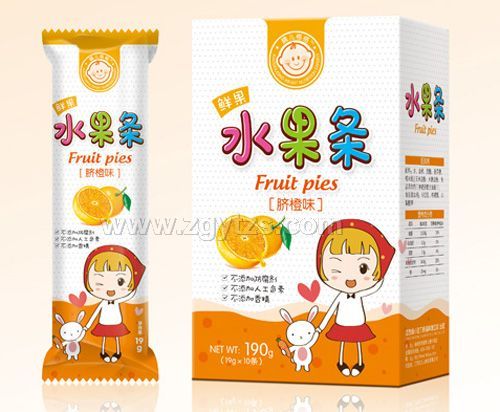 小豆丁鮮果水果條臍橙味