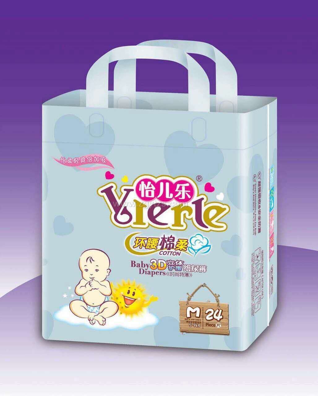 怡兒樂3D立體護圍紙尿褲M24